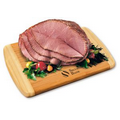 Spiral-Sliced Half Ham with Bamboo Cutting Board